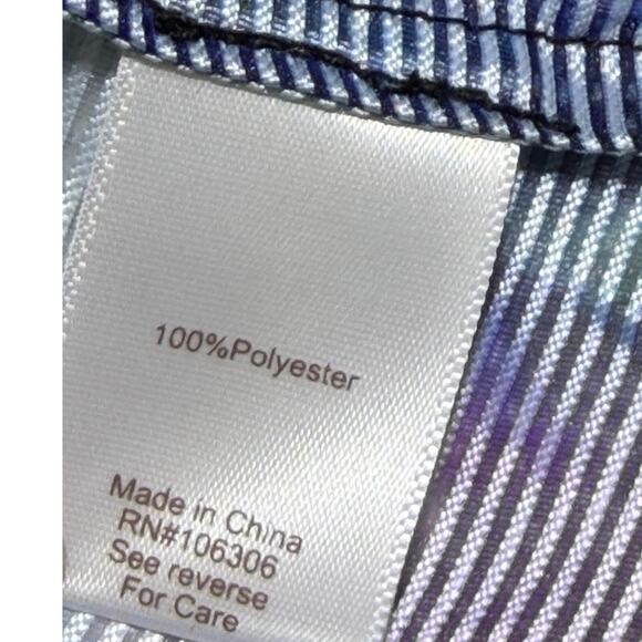 Berek Women Large Blue Green Sheer Cropped Open Front Long Sleeve Holiday Jacket - Picture 4 of 8